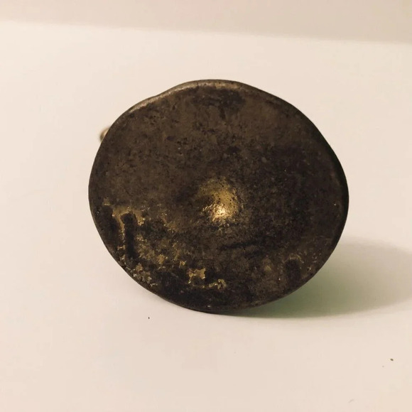 Vintage Small Brass Dolphin Figurine 2.75 Inch Tall - Picture 7 of 10